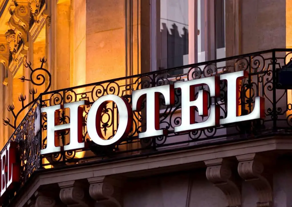 Hotel terminology in German